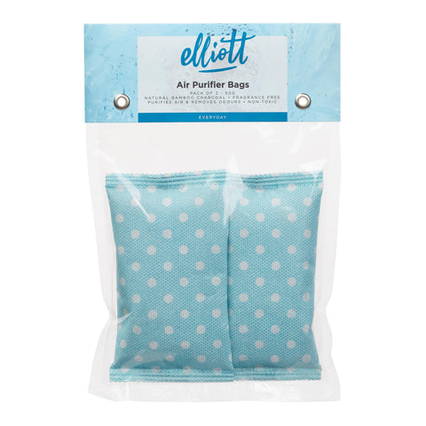 Elliotts 2 Pack 50g Bamboo Air Purfier Bags
