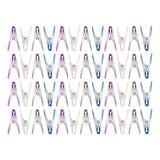 Elliott Plastic Soft Grip Pegs - 48pcs