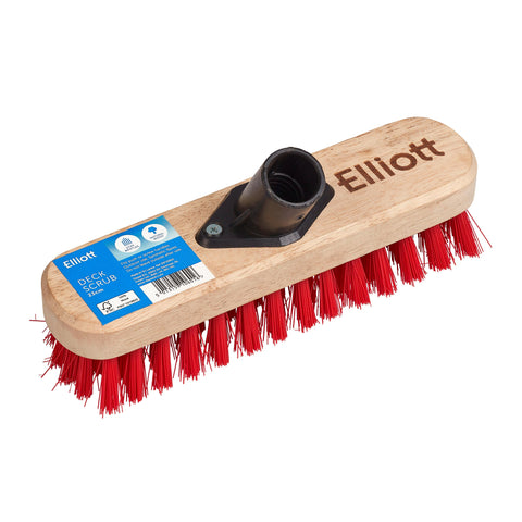 Elliott FSC¨ 23cm Deck Scrubbing Broom Head With Stiff Fibres