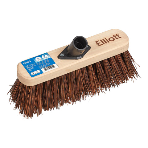 Elliott FSC¨ 25cm Broom Head With Natural Bassine Fibres