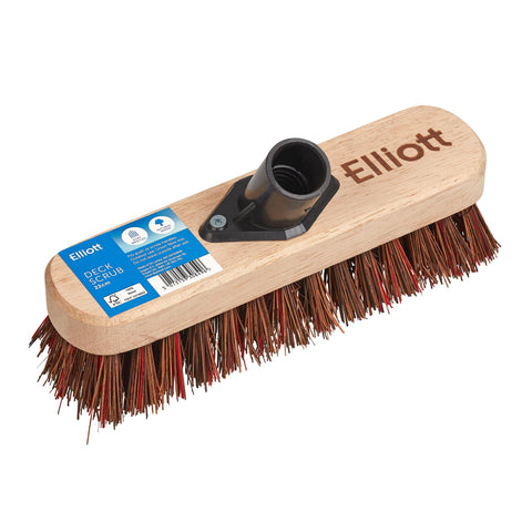 Elliott FSC¨ Deck Scrubbing Broom Head With Natural Union Fibres