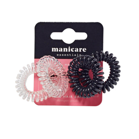 Manicare 4 Spiral Hair Bands