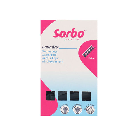 Sorbo Recycled Clothes Pegs 24 pcs