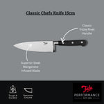 Tala Classic Chef’s Knife 15cm Stainless Steel Kitchen Knife