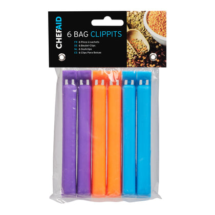 Chef Aid 6 Bag Clips