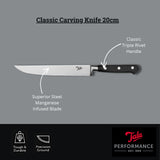 Tala Classic Carving Knife 20cm Stainless Steel Carving Blade