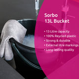 Sorbo Recycled Bucket Oval 13 litre