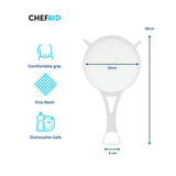 Chef Aid 15cm 6 inch Plastic Strainer