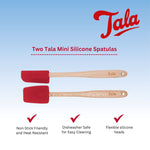 Tala 2 Mini Silicone Headed Spatulas