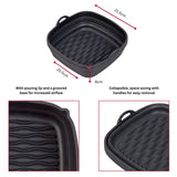 Tala Silicone Collapsible Air Fryer Silicone Liner 21 x 21 x 6.5cm