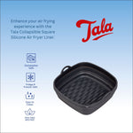 Tala Silicone Collapsible Air Fryer Silicone Liner 21 x 21 x 6.5cm