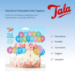 Tala Set of 3 Reusable Cake Toppers