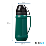 Chef Aid 1 Litre Flask with 2 Cups