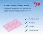 Tala 6 Heart Shaped Silicone Mould