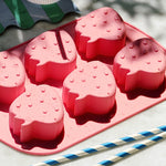 Tala 6 Hole Strawberry Ice Mould