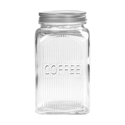 Coffee Glass storage canister 1250ml