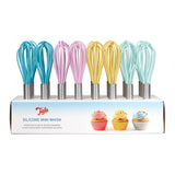 Tala Stainless Steel Mini Whisk With Silicone Head Display 24