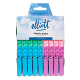 Elliott Colourful Plastic Pegs 36 Pack