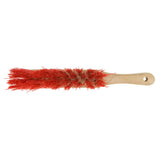 Elliott FSC¨ Wooden Hand Brush With Stiff Red Synthetic Fibres
