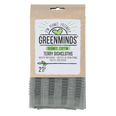 Greenminds bio cotton terry cloths 2 pcs