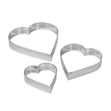 Tala Set of 3 HeartShaped Cutters