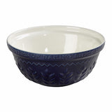 Indigo and Ivory Corn Design 30cm Mixing bowl