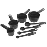 Chef Aid 8Pc Set Measuring Cups & Spoons