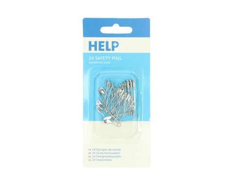 Help 24 Safety Pins