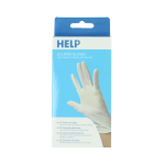 Help 10 Pack Latex Gloves