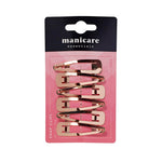 Manicare - 6 Gold Snap Clips