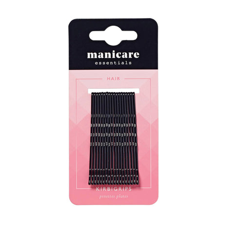 Manicare - 18 Kirbi Grips 6.4cm Black