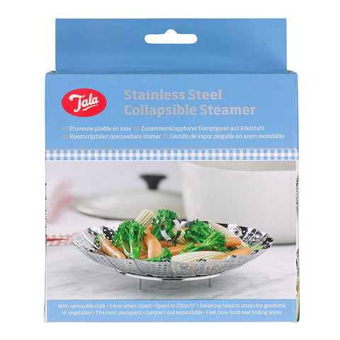 Tala Stainless Steel Collapsible Steamer Basket