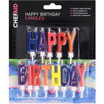 Chef Aid Happy Birthday Candles