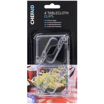 Chef Aid 4 Tablecloth Clips