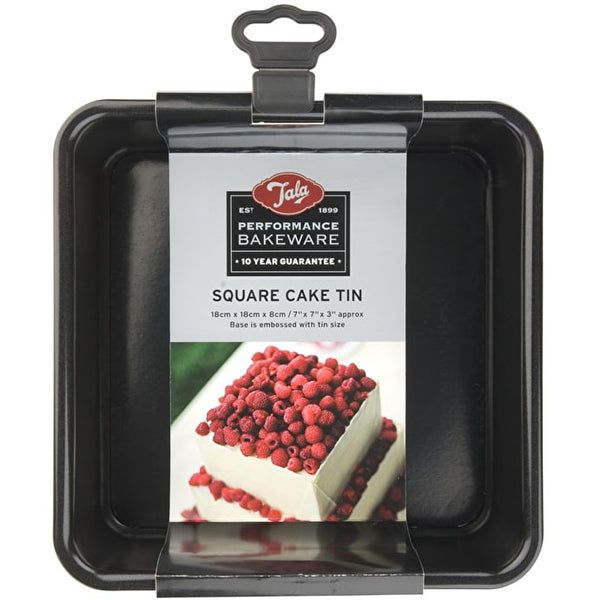 18cm square sale cake tin