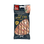 Pets Unlimited Tricolor Chewy Sticks With chicken Small 10 Pieces