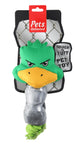 Ruff and Tuff 202139 Canvas Rope & TPR Rubber Toy -Duck Head