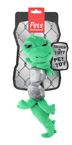 Ruff and Tuff 202145 Plush and TPR Rubber Toy - Croc