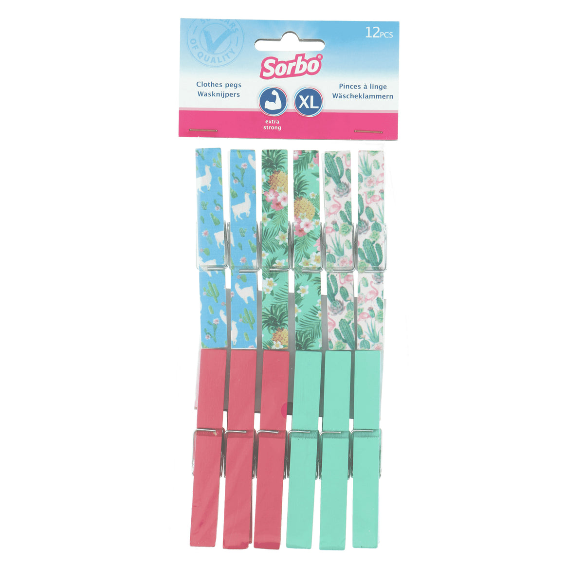 Sorbo 12 Pack Botanic Print Clothes Pegs – Dayes