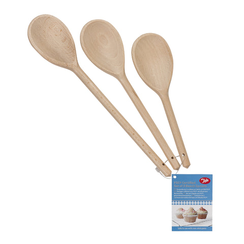 Tala FSC¨ Set Of 3 Beech Spoons
