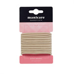 Manicare - 12 Thick Hair Bands - Mixed